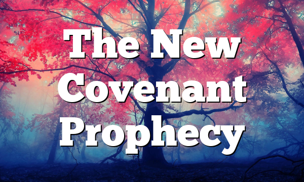 The New Covenant Prophecy