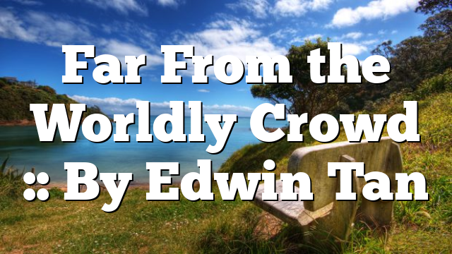 Far From the Worldly Crowd :: By Edwin Tan