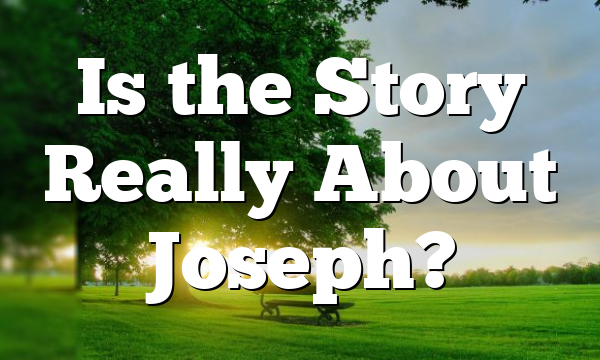 Is the Story Really About Joseph?