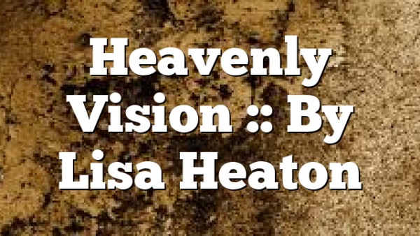 Heavenly Vision :: By Lisa Heaton