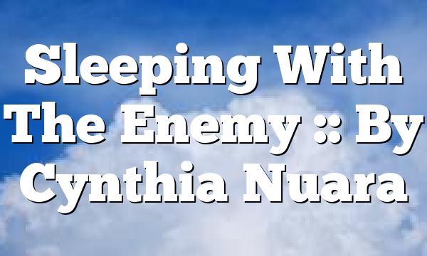 Sleeping With The Enemy :: By Cynthia Nuara