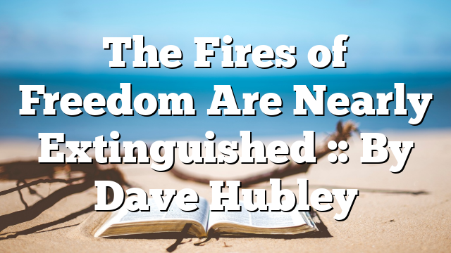 The Fires of Freedom Are Nearly Extinguished :: By Dave Hubley