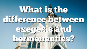 What Is The Difference Between Exegesis And Hermeneutics? | Pentecostal ...