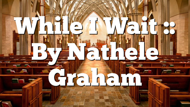 While I Wait :: By Nathele Graham